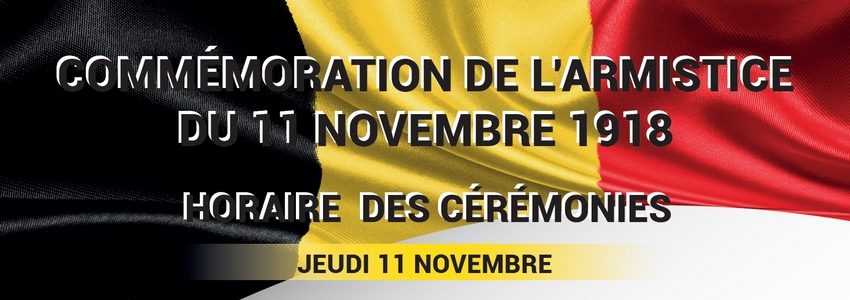 Commémoration de l’Armistice du 11 novembre 1918