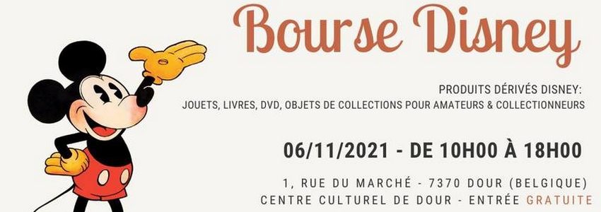 Dour (Centre Culturel) – Bourse Disney 2021 > Organisée par la « MJ Dour »