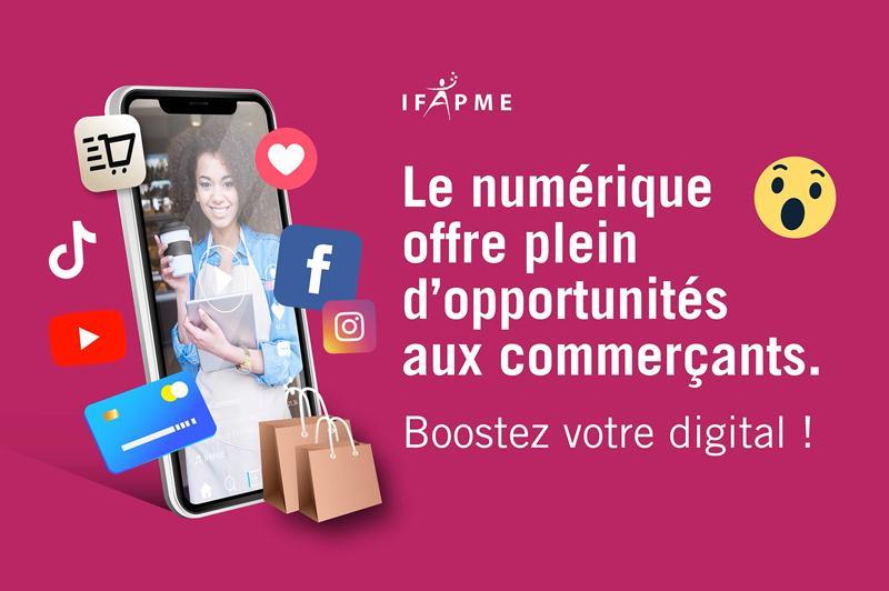IFAPME : Digital Commerce > Inscrivez-vous aux ateliers GRATUITS !