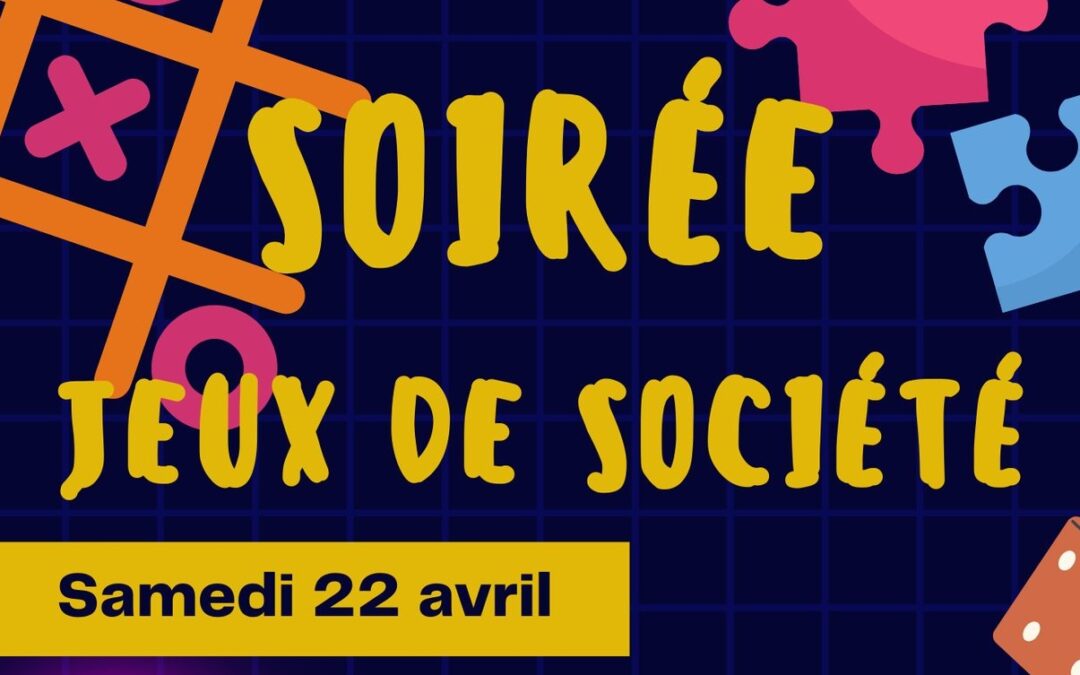 DOUR (Centre Culturel) – Soirée Jeux de Société par Loustic Ludic (Avril 2023)