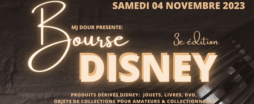 Dour (Centre Culturel) – Bourse Disney 2023 par la MJ Dour