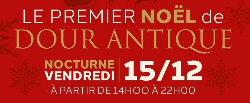 Dour Antique vous invite à son premier Noël !